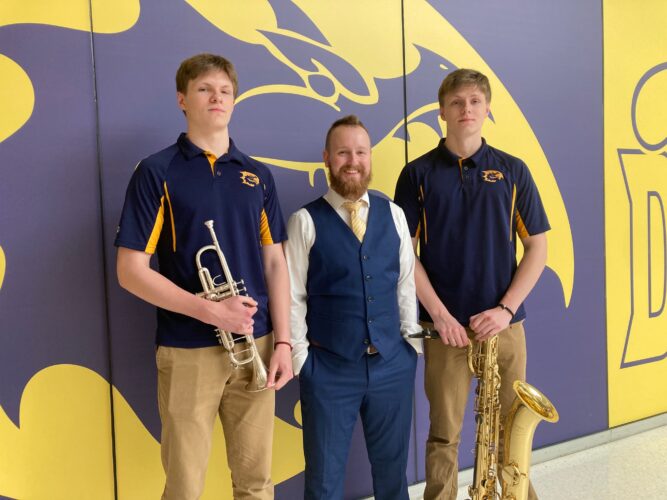 Band of Brothers: Graduating Twins Keep Cameron High School's Band on the March